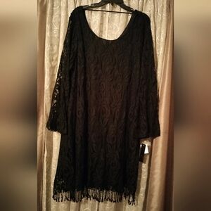 Women's Black Lace Dress